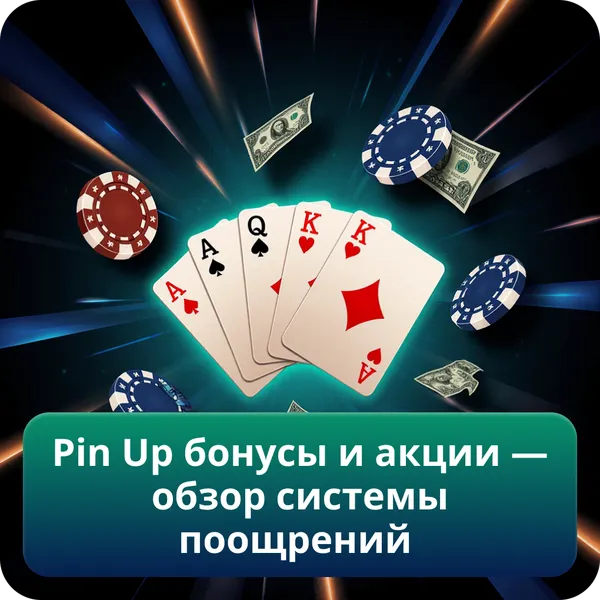Pin Up бонусы и акции — обзор системы поощрений