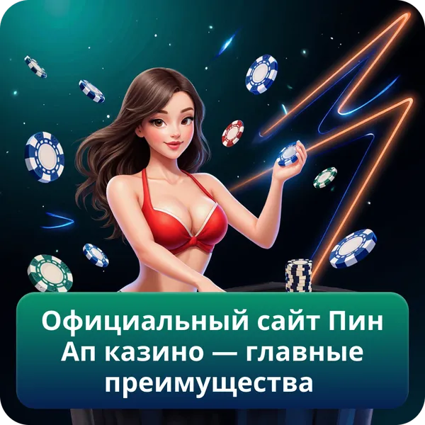 Официальный сайт Пин Ап казино — главные преимущества